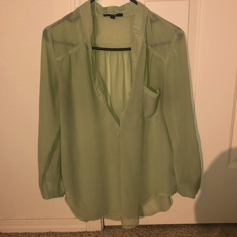 Light Green Blouse